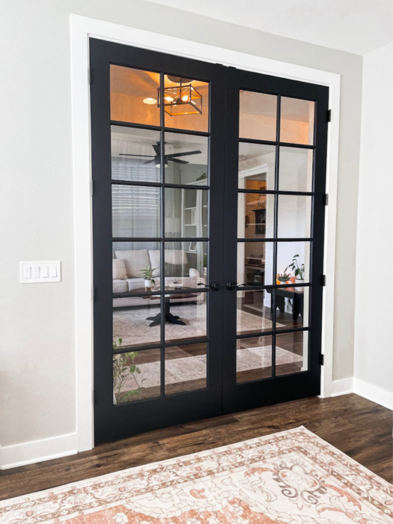 How to Install Interior French Doors to an Existing Opening – The Scented  Homestead